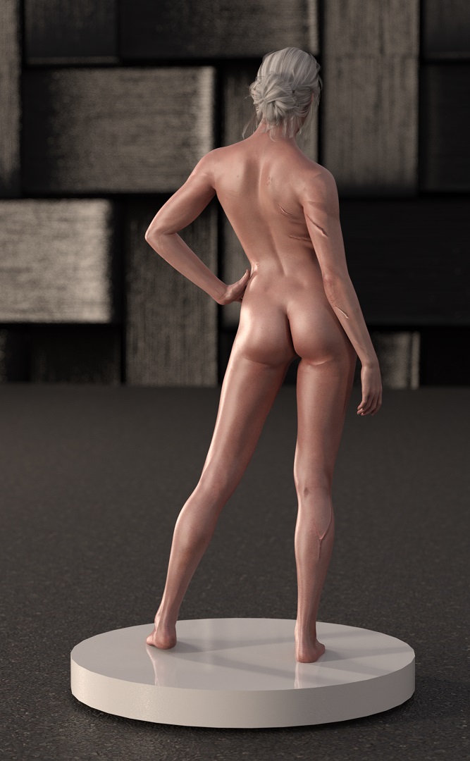 3d ciri muscular_female naked nexusfxx nipples the_witcher the_witcher_(series) the_witcher_3:_wild_hunt