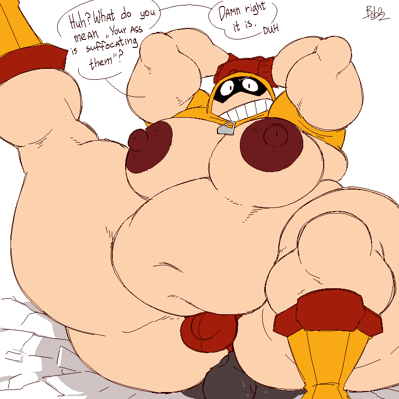 1boy ambiguous_gender ass big_ass big_butt big_moobs big_pecs bobthetanuki bulge crush extrasizedbob facesitting fat fat_ass fat_man fatgum hero_outfit_(mha) huge_ass huge_belly huge_butt huge_moobs huge_pecs large_areolae male_only moobs my_hero_academia obese obese_male overweight overweight_male pecs revealing_clothes size_difference smothering superhero taishiro_toyomitsu thick_thighs thong toyomitsu_taishirou wide_hips yaoi