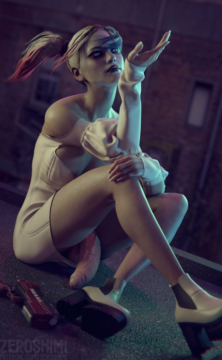 1futa, 3d, balls, balls under clothes, batman (series), big penis, bottomless skirt, casual, casual nudity, dc, dc comics, dickgirl, futa only, futanari, harley quinn, harley quinn (injustice), injustice 2, intersex, penis, penis out, penis under clothes, penis under skirt, skirt, solo, source request, tagme, zeroshimi