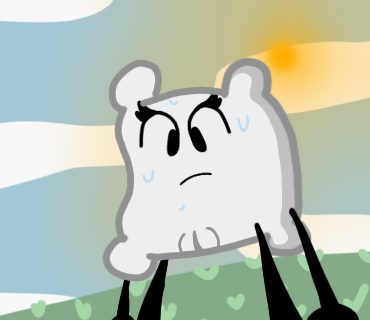 battle_for_dream_island hot_day object_shows pillow_(bfdi) pussy sun sweating tagme_(artist) under_view