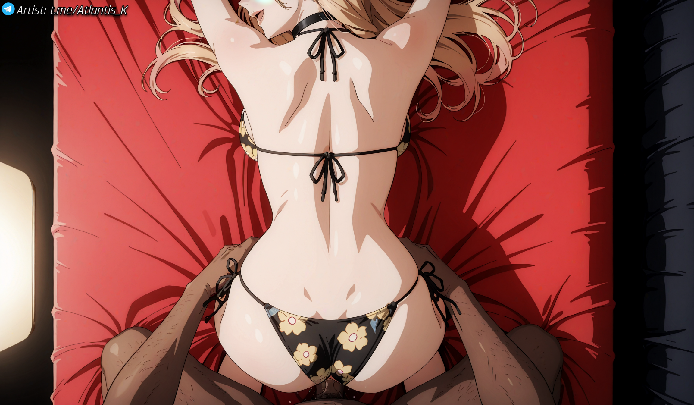 1boy, 1female, 1girls, 2025, accessory, after sex, ai generated, anime, anime style, areolae, areolae visible through clothing, armpits, arms behind head, artist name, ass, ass focus, asshole, atlantis k, bangs, bare back, bare breasts, bare legs, bare midriff, bare shoulders, barefoot, belly, big ass, big breasts, big penis, bikini, blush, body blush, bra, breasts, breasts apart, breasts out, busty, busty female, butt focus, cheating, cleavage, cleavage window, climax, cock hungry, cuckolding, cum in pussy, curvy, curvy figure, cute, cute male, dark skin, dark-skinned male, doggy style, dominant female, erection, female, firm ass, firm breasts, fit, fit female, hi res, high quality, high resolution, highres, horny, horny female, impregnation request, interracial, kitagawa marin, lace trim, large ass, large breasts, large thighs, light skin, light-skinned female, lingerie, long hair, looking at viewer, male, medium breasts, milf, mommy, mommy kink, necklace, netorare, nipple fetish, nipples, nipples visible through clothing, nude, outfit, outline, pale skin, panties, penis, perfect ass, perfect body, perfect legs, pov, prostitute, prostitution, pulling hair, push-up, pussy, queen of spades, seductive, sex, sex slave, shaved crotch, shaved pussy, shy, skinny, slave, slim, slim female, slim waist, smaller female, soft breasts, sono bisque doll wa koi wo suru, submissive female, sweat, swimsuit, teasing, teenage girl, thick, thick ass, thick butt, thick eyebrows, thick hips, thick legs, thick lips, thick thighs, uncensored, used, vaginal fluids, vaginal juices, vaginal penetration, watermark, wet body, wet skin, whore eyes