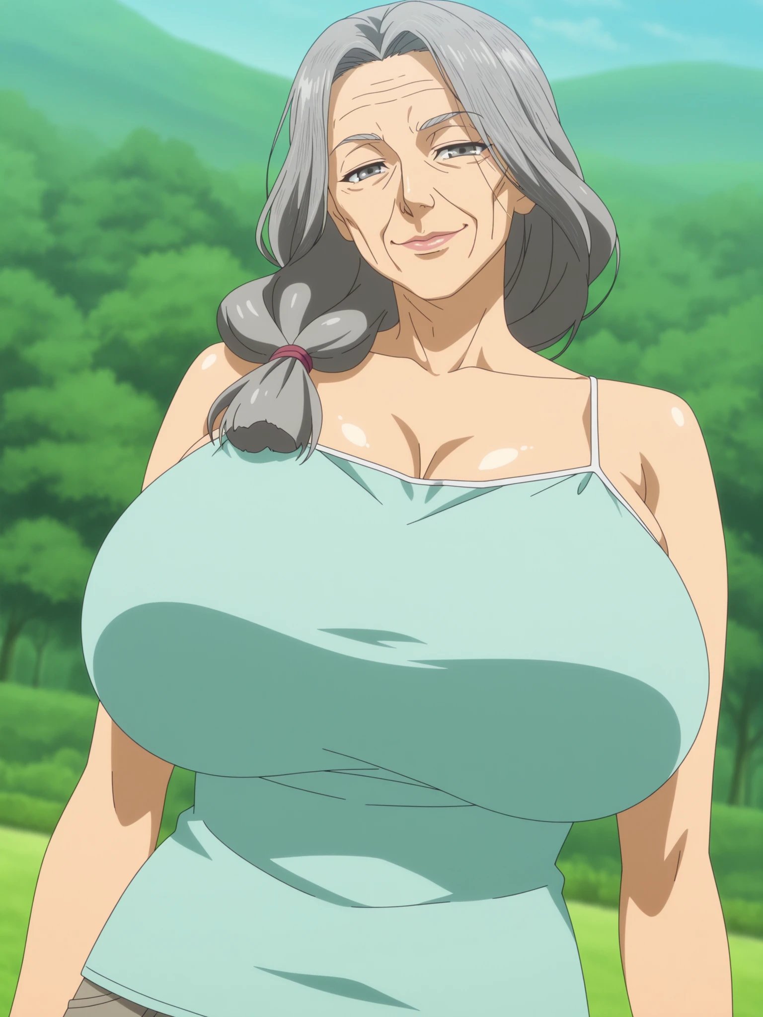 1female, 1girls, ai generated, female, female only, gilf, solo, solo female, ultrahentaisai