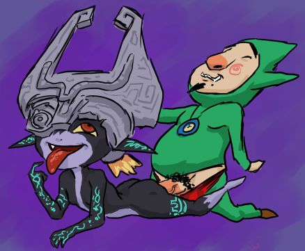 1boy 1girls ahe_gao ass crossover elf female fucked_silly imp imp_midna lowres male midna nude ocarina_of_time penis simple_background straight straight_hair the_legend_of_zelda tingle tongue twilight_princess unknown_artist