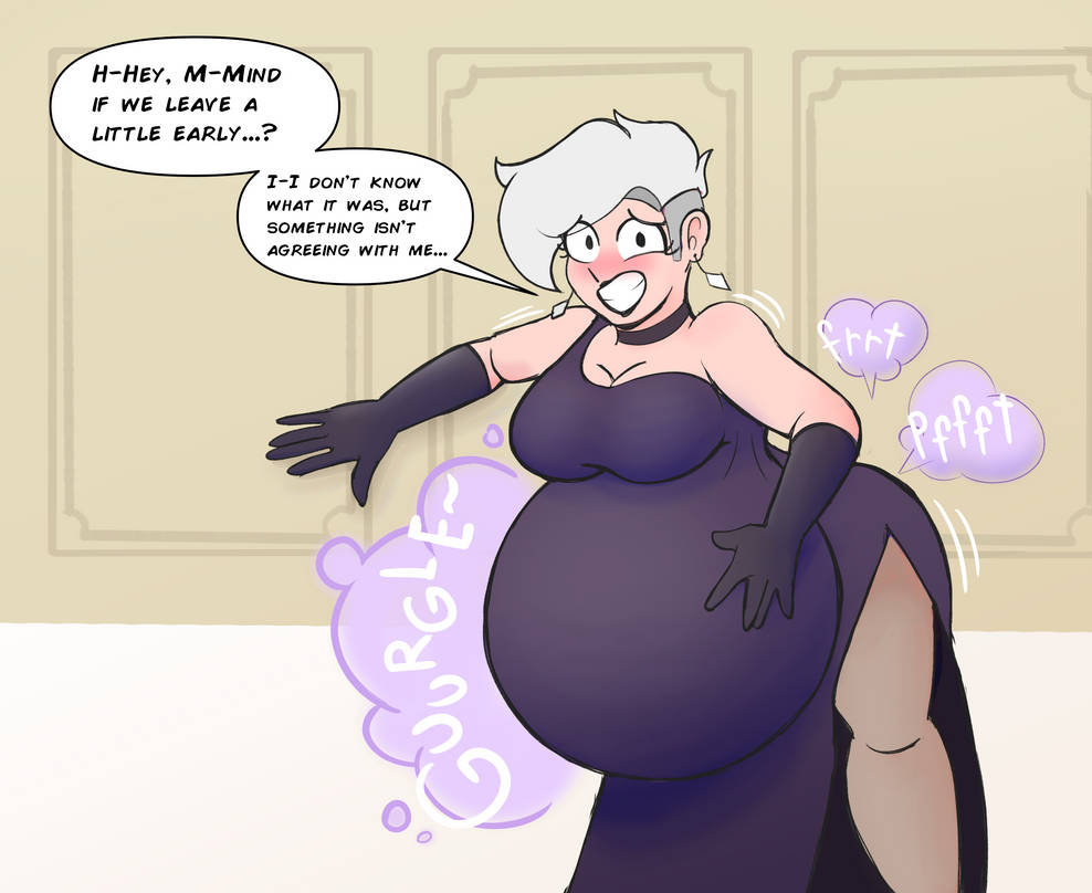 april (rose-vore), big ass, big breasts, breasts, fart, farting, female, oc, rose-vore, vore