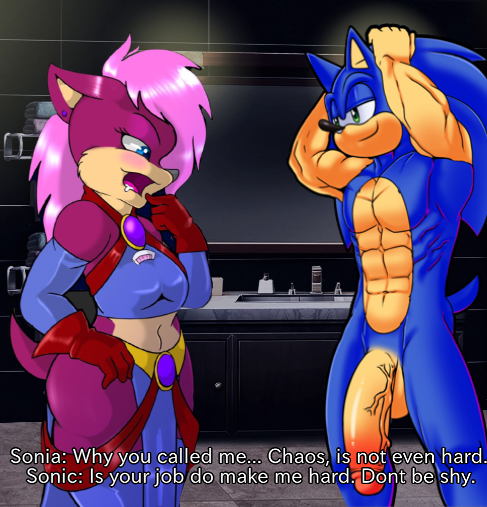 1boy 1girls alternative_universe anthro anthro_only big_butt big_penis clothed clothed_female clothing edited incest incestuous_desire no_humans roleplay sega sonia_the_hedgehog sonic_(series) sonic_the_hedgehog sonic_the_hedgehog_(series) sonic_underground superbunnygt