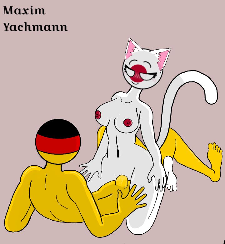 countryhumans, countryhumans edit, countryhumans girl, cowgirl position, feet, female, germany (countryhumans), japan (countryhumans), tagme, traced art