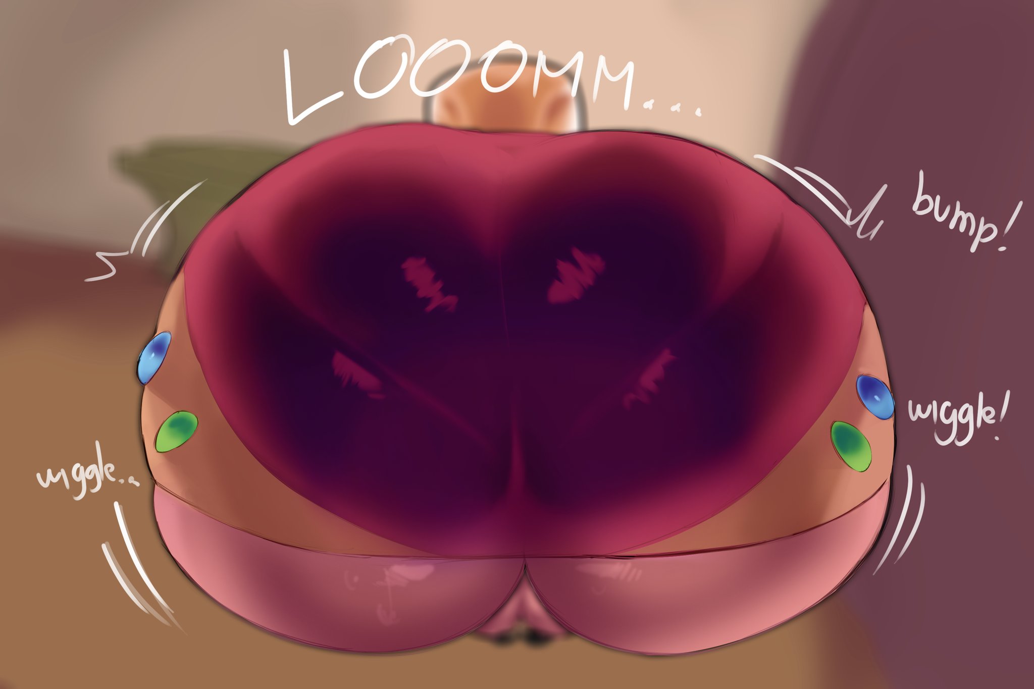 1girls, ass, ass focus, aunt fanny, big ass, big butt, female, human, humanization, humanized, pantylines, robot, robot girl, robot humanoid, robots (film), solo female, undergroundj