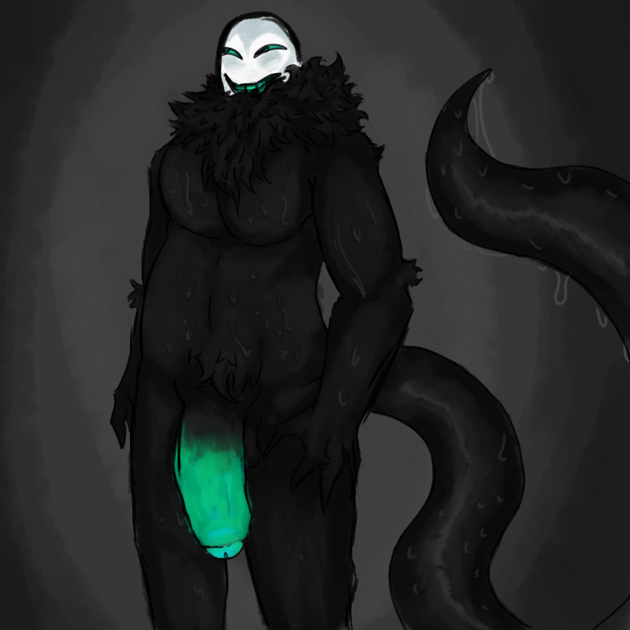 artist request, big penis, die of death (roblox), male, penis, pursuer (die of death), roblox, roblox game, robloxian, solo male, tagme