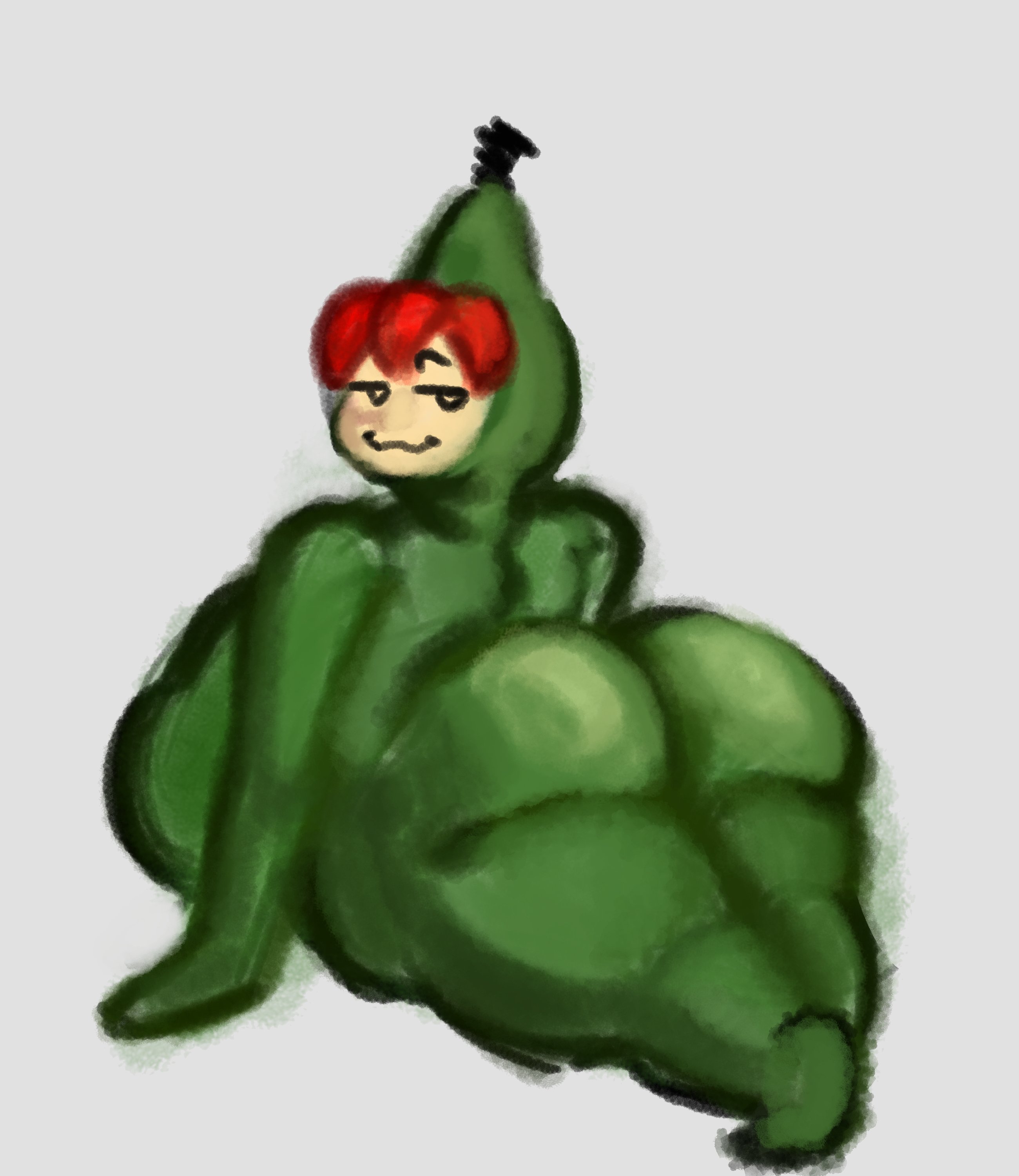 :3, 1girls, 2d, 2d (artwork), ass, ass bigger than head, ass bigger than torso, ass focus, back, back view, backboob, big ass, big breasts, big thighs, bodysuit, breasts, breasts bigger than head, breasts bigger than torso, bubble butt, chubby, chubby female, costume, curvaceous, curvy, curvy female, curvy figure, enormous ass, enormous breasts, fat ass, female, female focus, female only, gigantic ass, gigantic breasts, grey background, huge ass, huge breasts, huge thighs, hyper, hyper ass, hyper breasts, imminent sex, inviting, kasane teto, large ass, large breasts, large thighs, laying down, laying on floor, laying on stomach, looking at viewer, looking back, massive ass, massive breasts, massive thighs, meme, meme clothing, pear, pearto, presenting, presenting ass, red hair, simple background, skin tight, smug, smug expression, smug face, solo, solo female, thick thighs, thunder thighs, tight clothing, utau, uufnjini, venus body, voluptuous, voluptuous female, wide hips