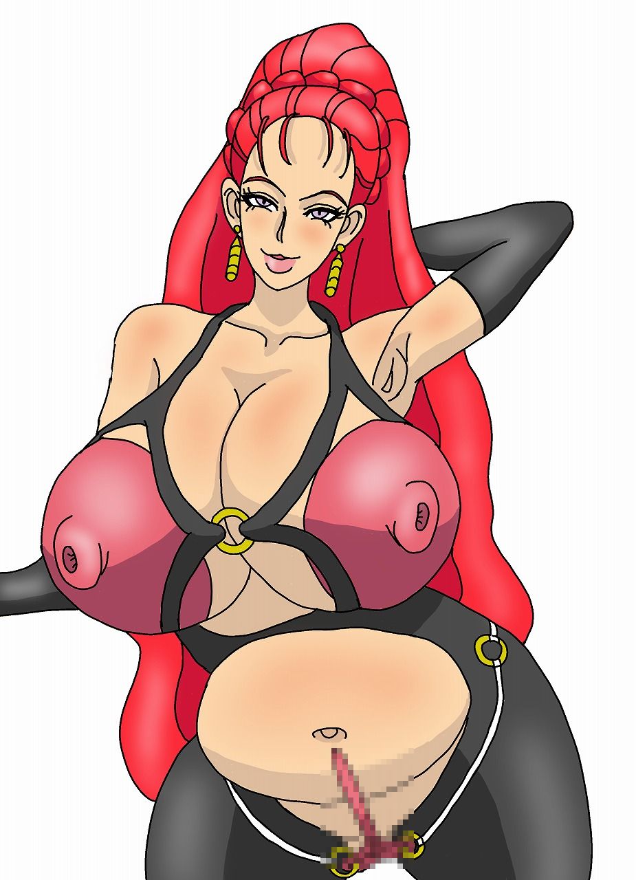 1girls bishoujo_senshi_sailor_moon breasts censored clothing death_busters female female_only female_villain huge_breasts kaolinite large_breasts long_hair okara_2_sei pussy red_hair solo thick_thighs villainess wide_hips