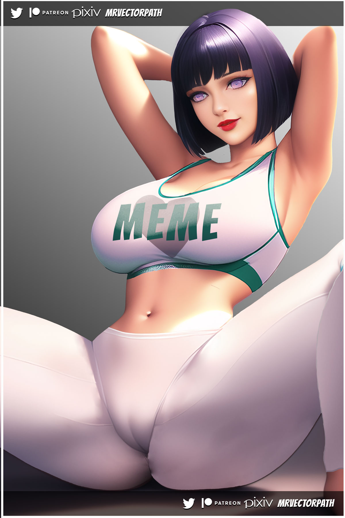 1girls ai_generated arms_behind_head big_breasts boruto:_naruto_next_generations breasts busty curvaceous curvy curvy_body curvy_female curvy_figure female female_only hands_behind_head huge_breasts hyuuga_hinata large_breasts milf mother mrvectorpath nai_diffusion naruto naruto_(series) stable_diffusion thick_thighs thighs voluptuous