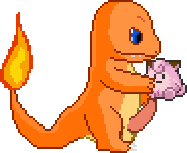 anthro charmander generation_1_pokemon julapi_(artist) low_res male nintendo pokedoll pokemon pokemon_(species) solo video_games