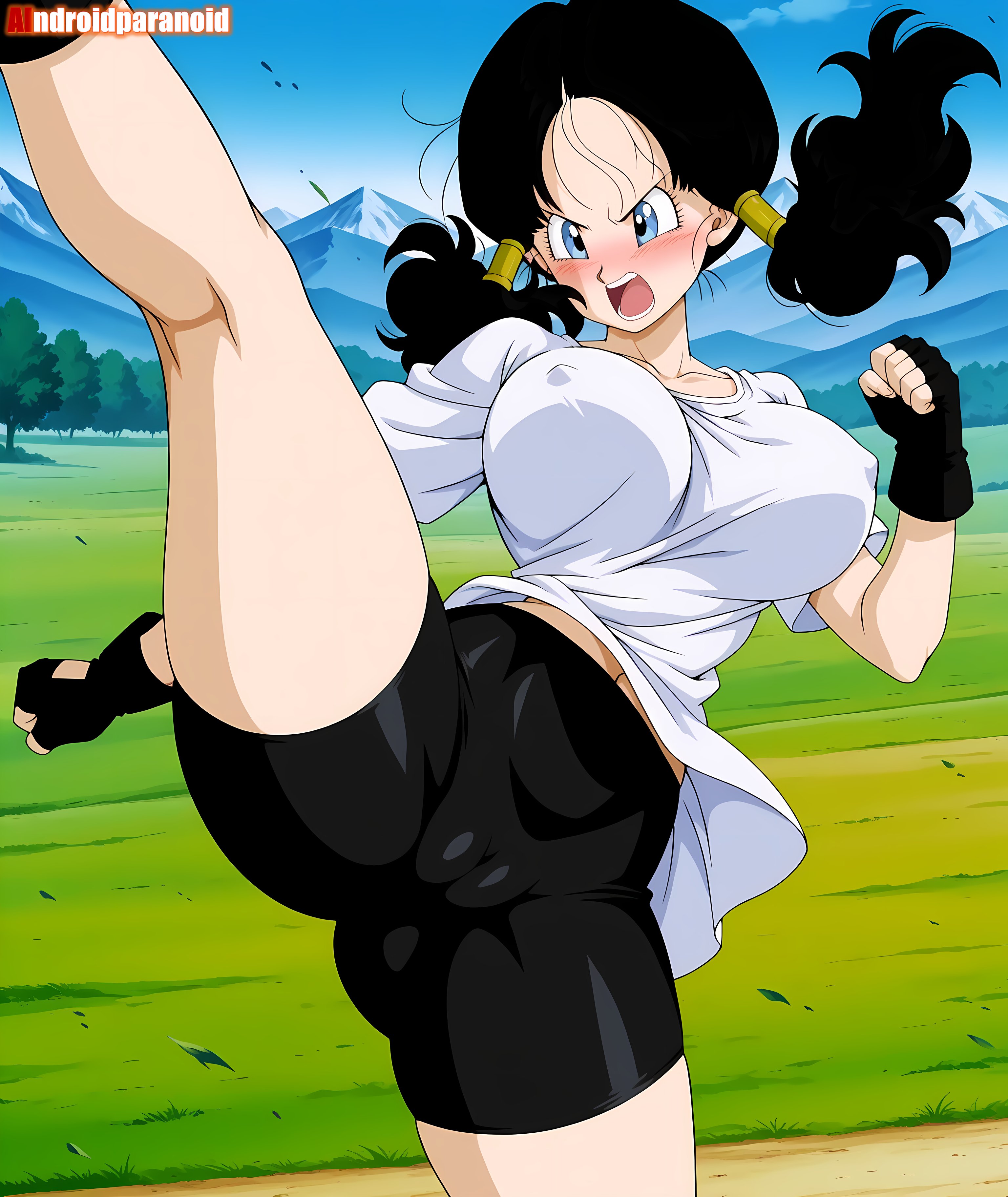 1girls, ai generated, aindroidparanoid, ass, big ass, big breasts, big butt, breasts, busty, cameltoe, curvy, cute, dragon ball, dragon ball super, dragon ball z, erect nipples under clothes, fat ass, female, female only, hair, hi res, hips, huge ass, huge breasts, human, large ass, large breasts, legs, narrow waist, slim waist, tagme, thick ass, thick thighs, videl, voluptuous, waist, wide hips