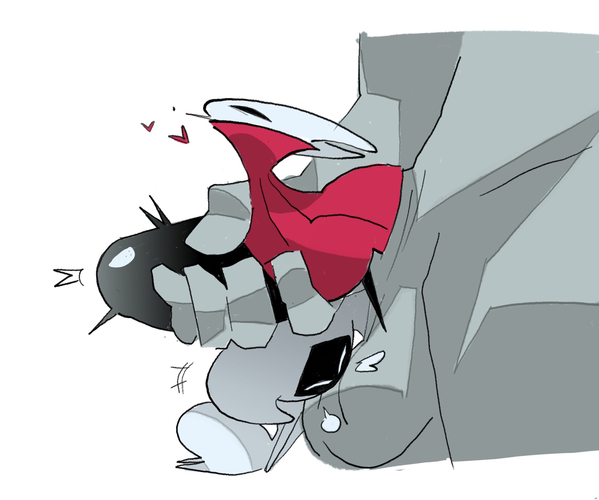 balls fondling, cock hungry, cock worship, hollow knight, hollow knight (franchise), hollow knight: silksong, hornet (hollow knight), human, lace (hollow knight), micro female, real saming, size difference, stomach bulge, tagme