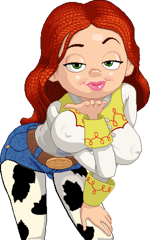 alpha_channel big_breasts blowing_kiss cowgirl cowgirl_outfit disney for_sticker_use jessie_(toy_story) nipple_bulge no_background pixar pixel_art png_conversion png_file pokies smirking smirking_at_viewer sticker_template stickers toy_story transparent_background transparent_png warnerc