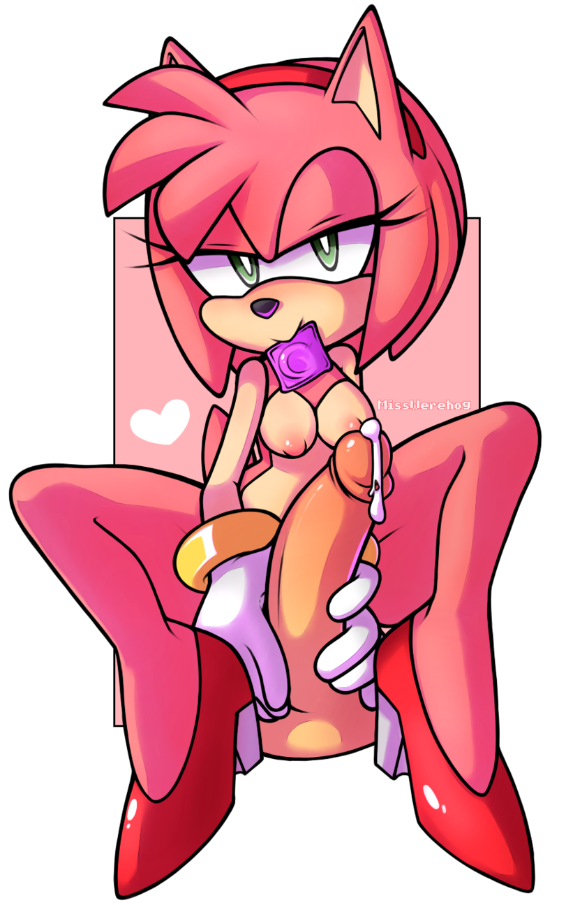 1girls amy_rose bedroom_eyes breasts curvy dildo female female_focus gloves green_eyes hairband half-closed_eyes heels high_heels misswerehog naked nipples nude pink_fur pink_hair red_hairband red_heels red_high_heels sega sex_toy sonic_(series) sonic_the_hedgehog_(series) tagme thighs white_gloves