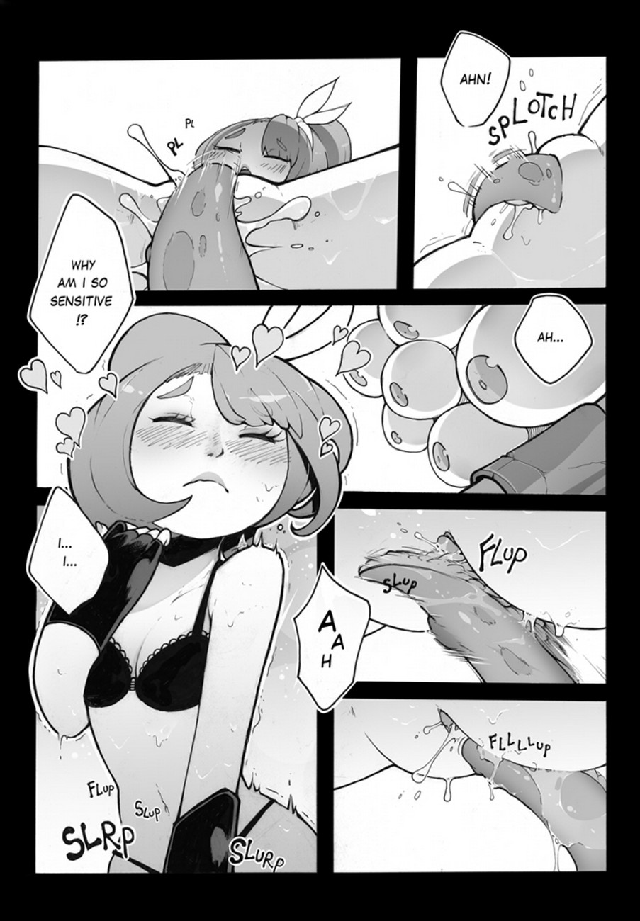 1girls bare_shoulders black_and_white blush breasts clitoris closed_eyes comic comic_page female female_focus hips hourglass_figure hse labia medium_breasts nude original_character original_characters plant pussy pussy_juice pussy_juice_trail questionable_consent shaved_pussy short_hair soft soft_shading spread_legs tentacle text thighs