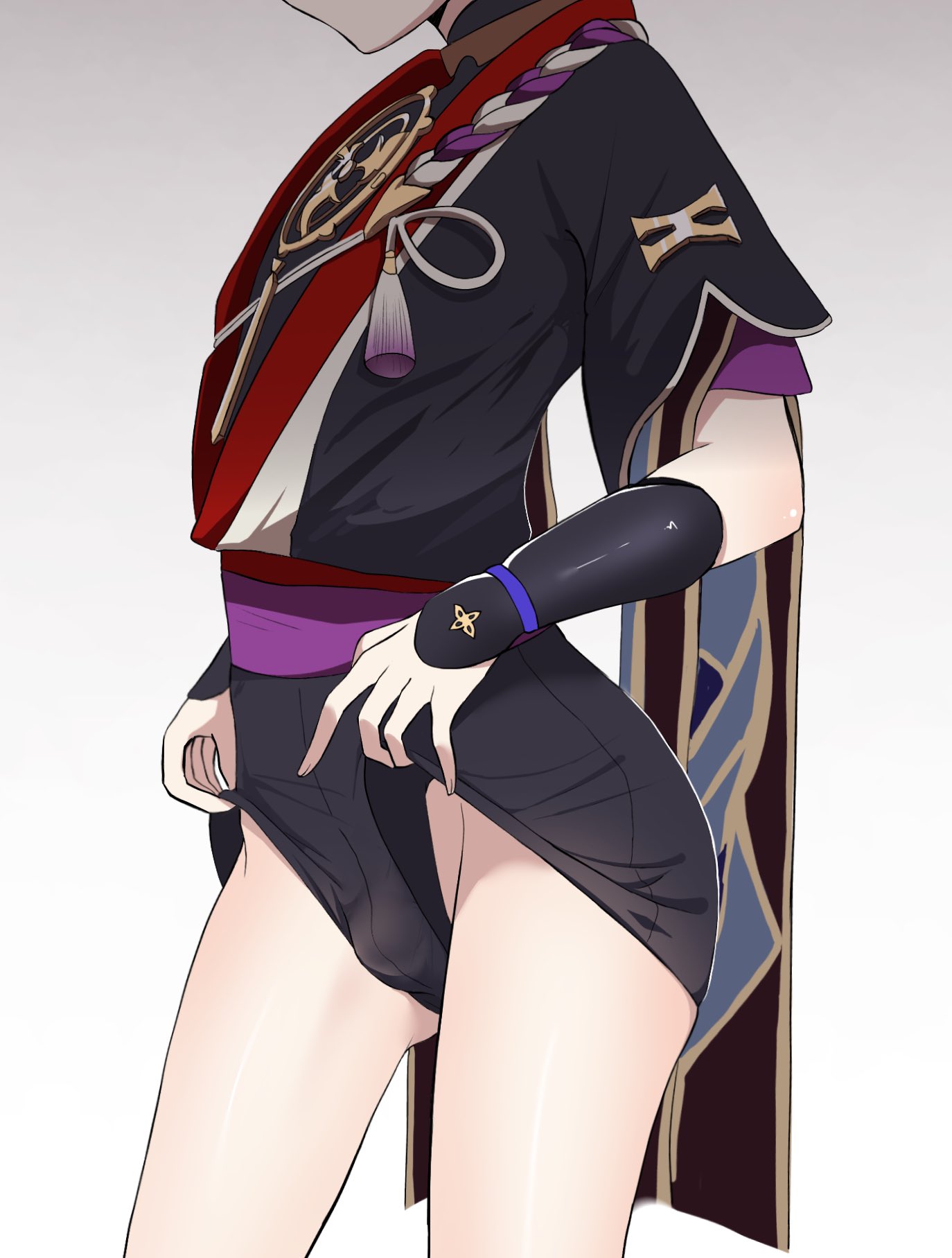 female, femboy, genshin impact, girly, jisoku39km, male, otoko no ko, otokonoko, scaramouche (genshin impact), tomgirl, trap