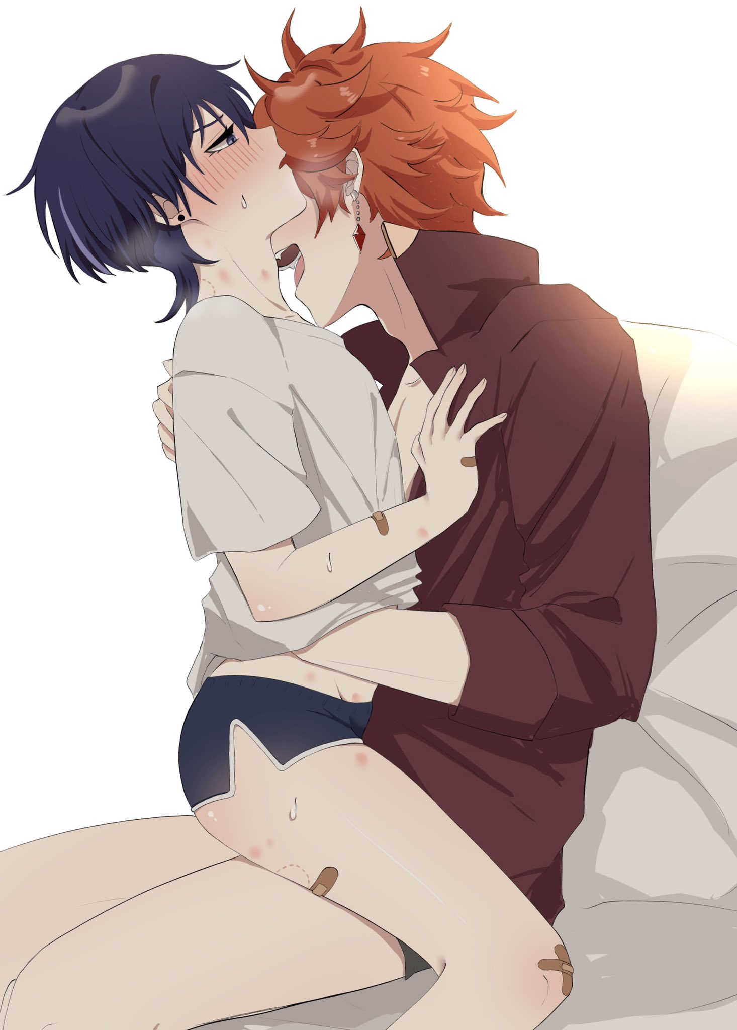 childe (genshin impact), female, femboy, gay, genshin impact, girly, jisoku39km, male, male only, otoko no ko, otokonoko, scaramouche (genshin impact), tartaglia (genshin impact), tomgirl, trap, yaoi