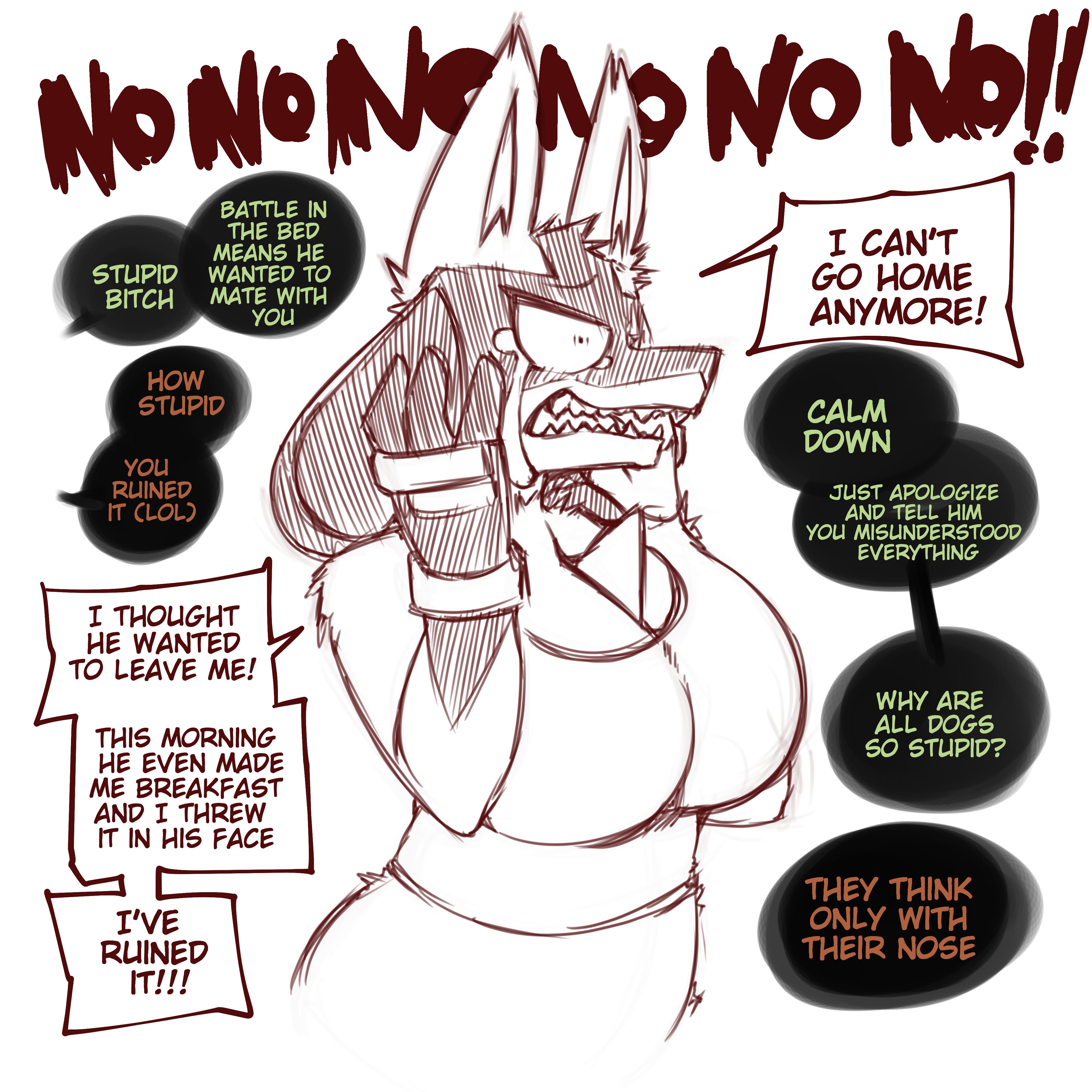 big breasts, breasts, female, female pokemon, funny, furry, lucario, nintendo, offscreen character, pokemon, pokemon (species), saltyxodium