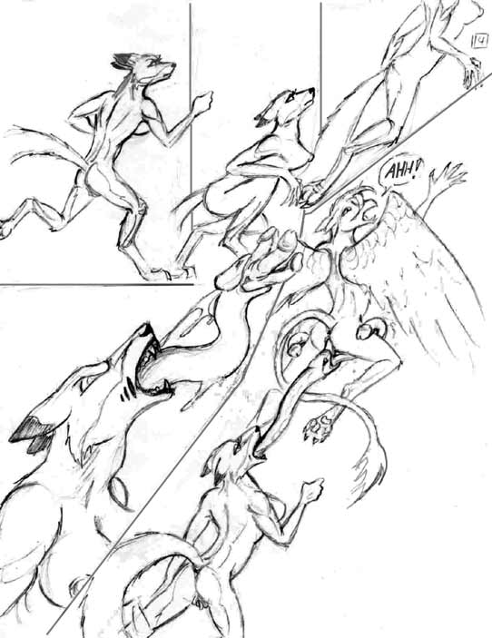 alyn_gryphon anal_tentacles anthro avian black_and_white bodily_fluids breasts c-snake canid canine comic duo ejaculation english_text female female/female forced fox futanari genitals gore growth gryphon gynomorph infected infestation intersex mammal monochrome multi_genitalia multi_penis mythological_avian mythology nipples orgasm page_14 parasite penetration penis penis_tentacles penis_tongue profanity rape slime snake_tentacles splitting tail tentacle tetraphallia text triphallia unusual_anatomy unusual_genitalia_placement unusual_penis_placement unusual_tail vaginal_penetration violence