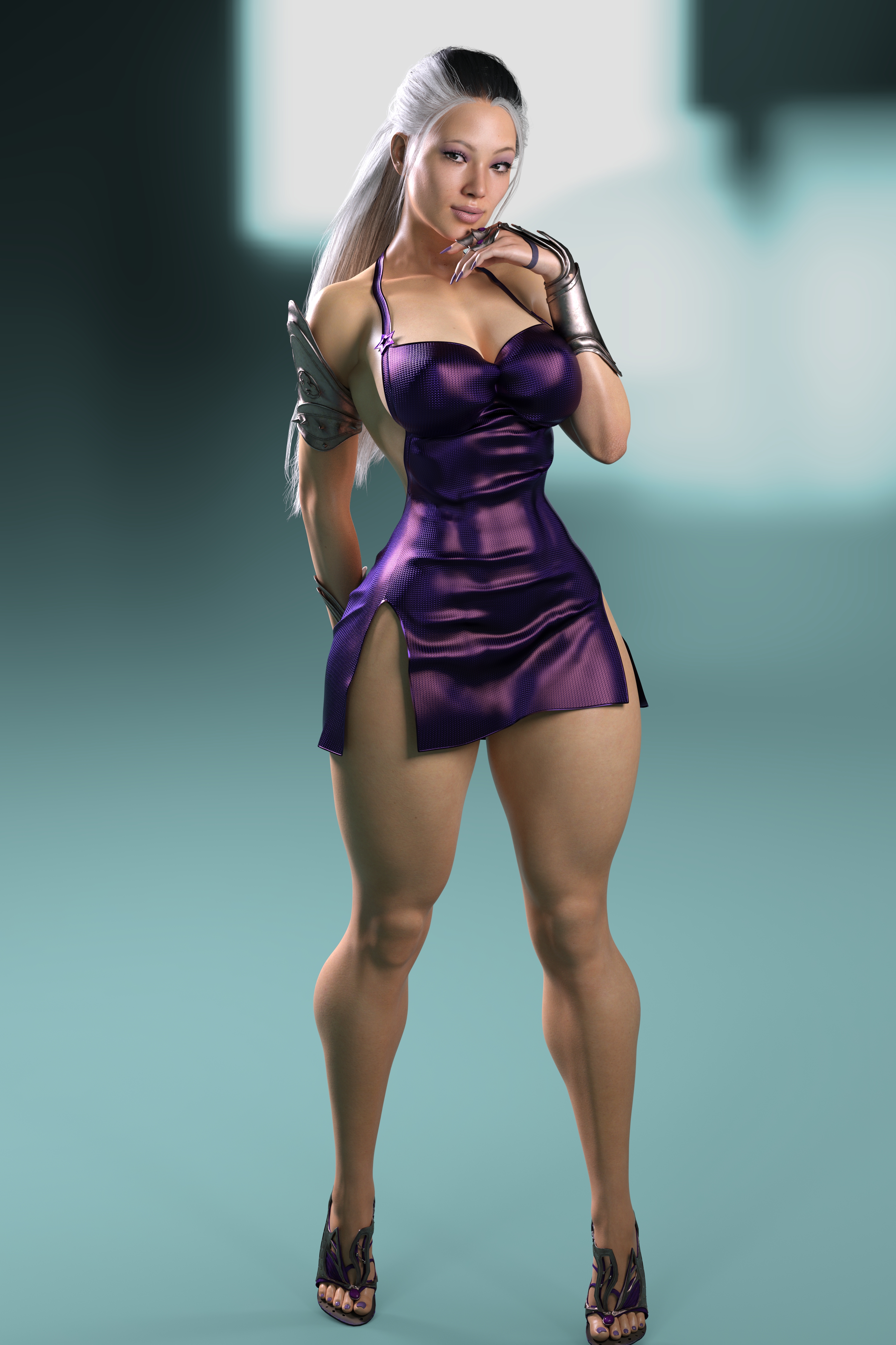 1girls, 3d, ass, athletic, athletic female, big ass, big breasts, breasts, busty, curvaceous, curves, curvy, curvy figure, dress, edenian, eyebrows, eyelashes, eyes, female, female focus, female only, fit, fit female, gm studios, hair, hips, hourglass figure, huge breasts, large breasts, legs, light skin, light-skinned female, lips, long fingernails, long hair, long nails, mature, mature female, midway, midway games, milf, mortal kombat, mortal kombat 1 (2023), mother, netherrealm studios, queen, royalty, sindel, solo, straight, thick, thick legs, thick thighs, thighs, toned, toned female, top heavy, two-tone hair, upper body, voluptuous, waist, white hair, wide hips