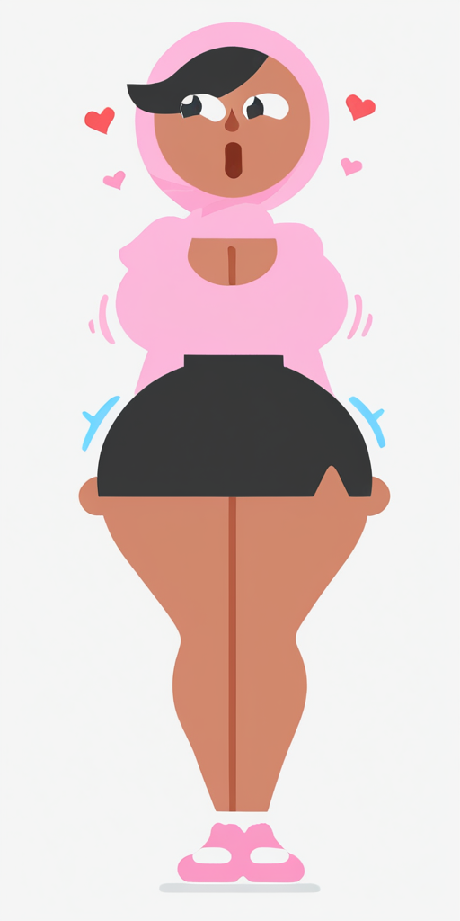 cleavage duolingo gigantic_breasts gigantic_thighs heart hijab massive_ass massive_butt massive_thighs miniskirt muslim muslim_female pencil_skirt skirt thick_thighs thighs zari_(duolingo)