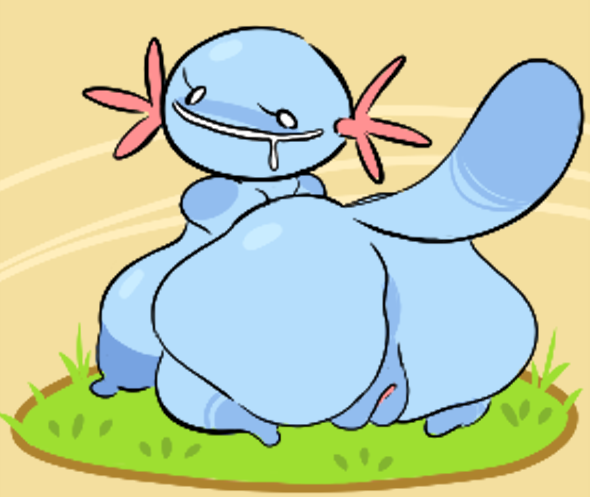 1girls anthro axolotl big_ass big_breasts big_butt big_nipples blue_skin cute cute_face derp derpy drooling female gills grass large_areolae large_ass large_breasts larger_female looking_back nintendo nipples nude nude_female pokemon puffy_pussy pussy sleepyslut tagme tail thick_tail vagina what wooper