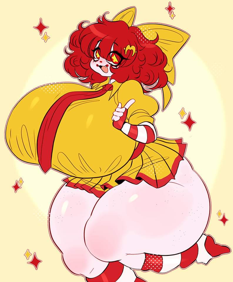 1girls asshushie big_ass big_breasts big_butt clown clown_girl clown_makeup clown_nose clownification cosplay female fully_clothed harper_(luvanely) huge_ass huge_breasts huge_butt huge_thighs large_ass large_breasts large_butt luvanely makeup mcdonald's oc original original_artwork original_character original_characters pale-skinned_female pale_skin red_hair ronald_mcdonald ronald_mcdonald_(cosplay) striped_clothing striped_legwear striped_socks thick_ass thick_hips thick_legs thick_thighs thighs white_skin wide_hips wide_thighs