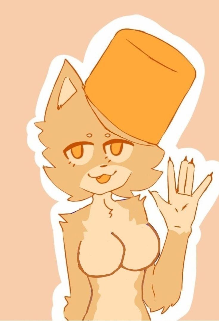 1girls artist_request breasts catte_(kaiju_paradise) cute female female_focus female_only furry kaiju_paradise orange_fur roblox roblox_game solo solo_focus source_request tagme