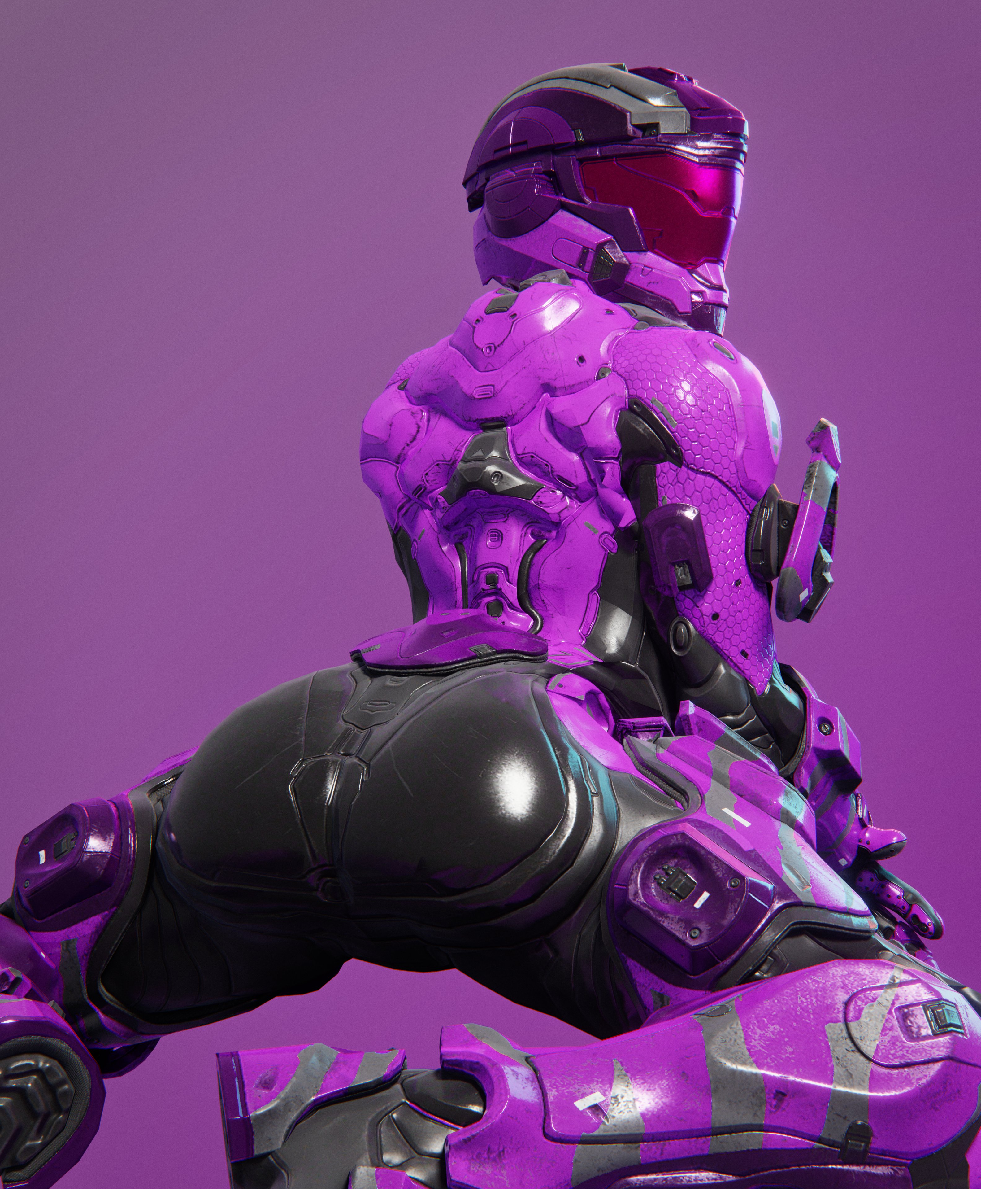 1girls, 3d, armor, female, female spartan (halo), halo (series), helmet, no artist, power armor, solo female, spartan (halo), tagme, tagme (artist)