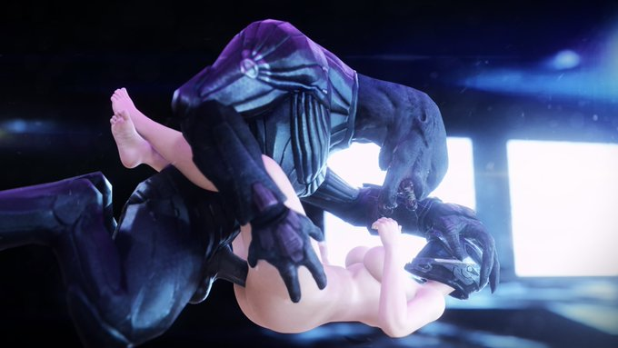 1boy 1boy1girl 1girls 3d alien halo_(series) larger_male monster nsfw_halo sangheili sex spartan_(halo) tagme