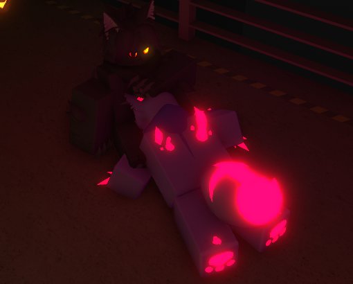 1boy 3d ambiguous_gender artist_request carneline_(kaiju_paradise) furry furry_male furry_only kaiju_paradise oral panther_(kaiju_paradise) roblox roblox_game tagme