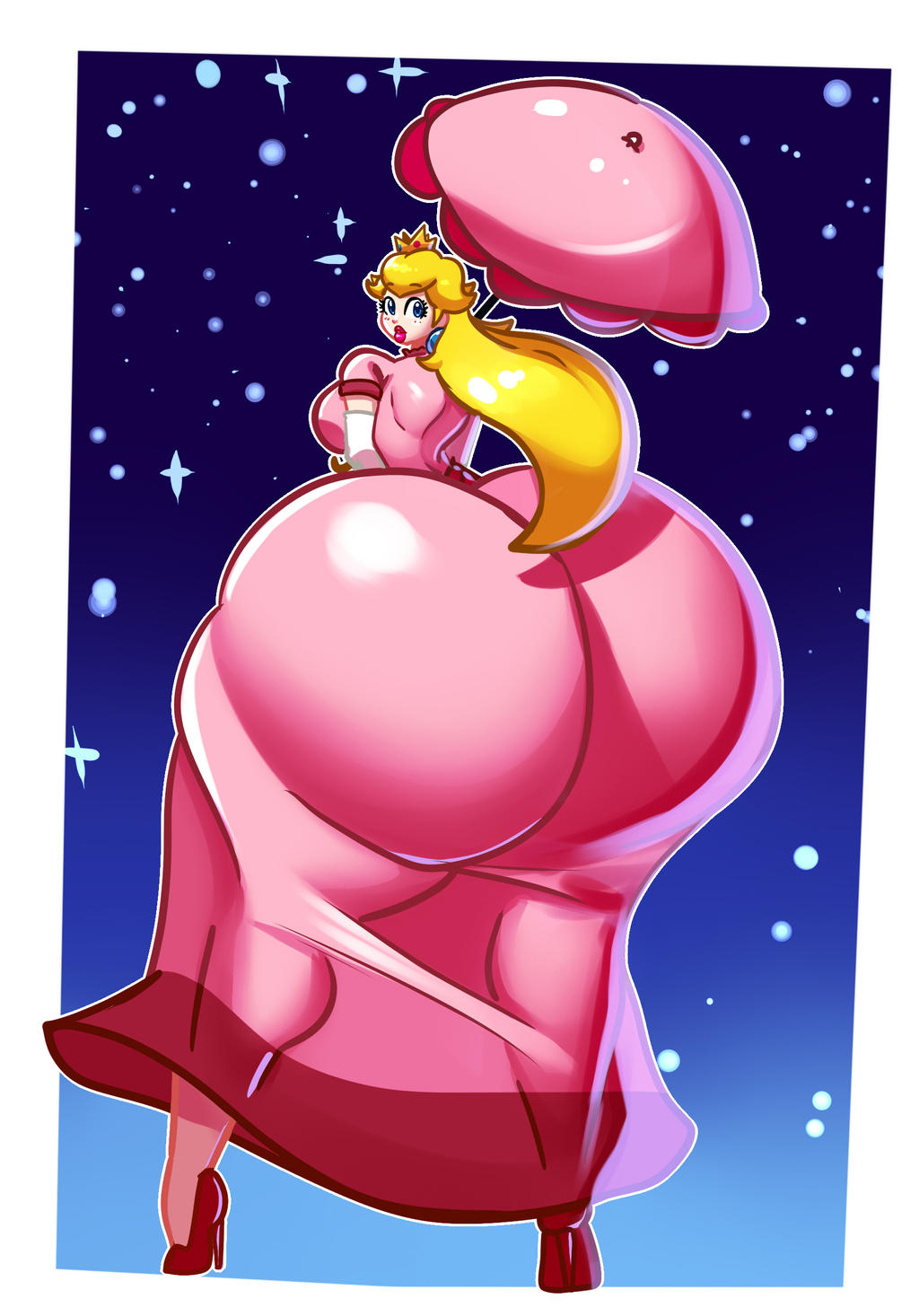 1girls ass_bigger_than_body ass_bigger_than_breasts ass_bigger_than_head ass_bigger_than_torso ass_focus big_breasts bubble_butt enormous_ass gigantic_ass huge_ass hyper hyper_ass hyper_hips hyper_thighs long_hair looking_at_viewer looking_back mario_(series) massive_ass otakoma16 panchito1234nos princess_peach schnauzercito tagme thick_thighs thunder_thighs wide_hips