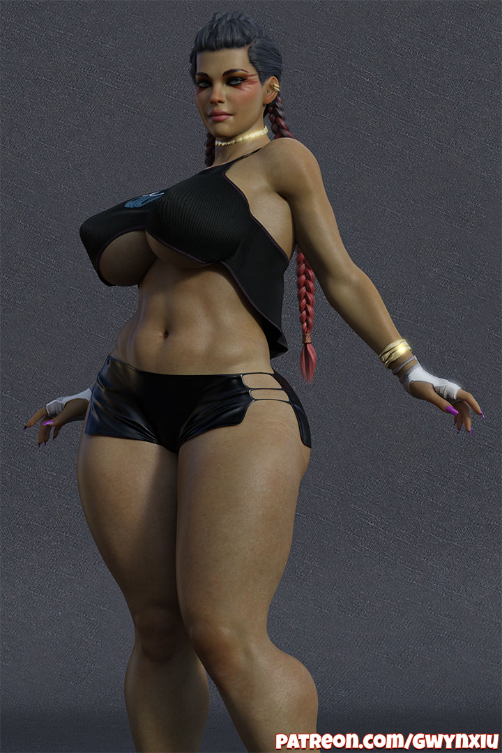 3d 3d_(artwork) 3d_custom_girl 3d_model 3dbabes 3dx apex_legends breasts bubble_ass bubble_butt curvaceous curvy curvy_body curvy_female curvy_figure curvy_hips erotic-3d-art game game_cg gwynxiu hourglass_figure loba_(apex_legends) pinup pinup_girls posing respawn_entertainment short_shorts shorts thick thick_ass thick_thighs thighs underboob