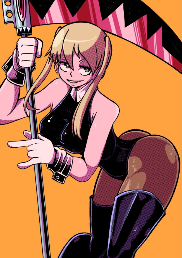 latex, leotard, maka albarn, pantyhose, soul eater, thighhighs