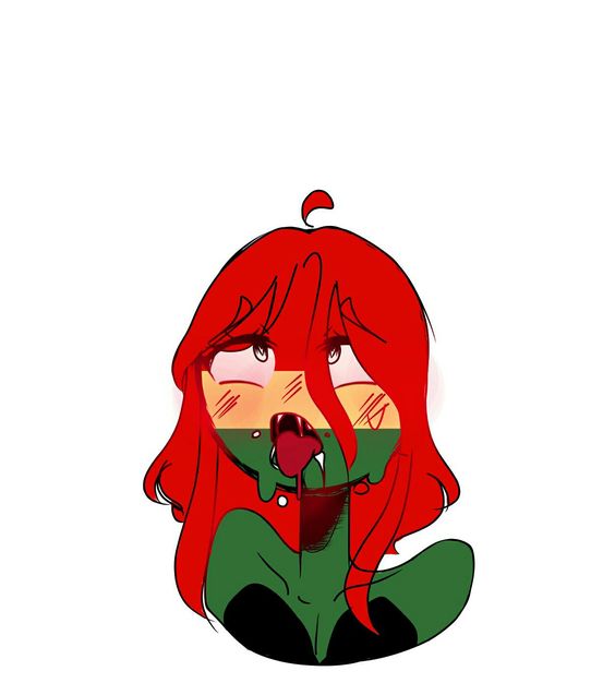 ahe_gao bolivia_(countryhumans) countryhumans countryhumans_girl female_focus female_only only_female