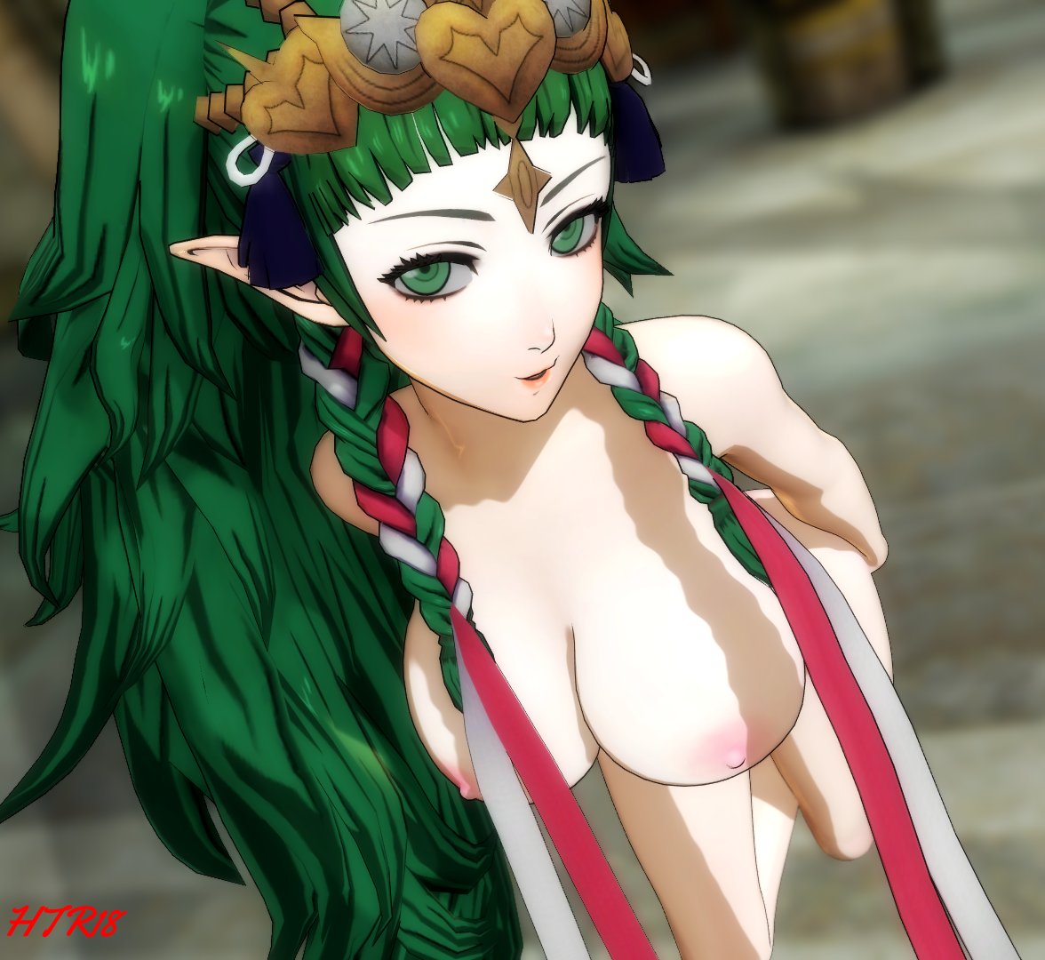 1girls 3d alternate_breast_size big_breasts breasts female female_only fire_emblem fire_emblem:_three_houses htr18 large_breasts leaning_forward looking_at_viewer nintendo nipples nude nude_female seductive seductive_smile smile solo sothis_(fire_emblem)