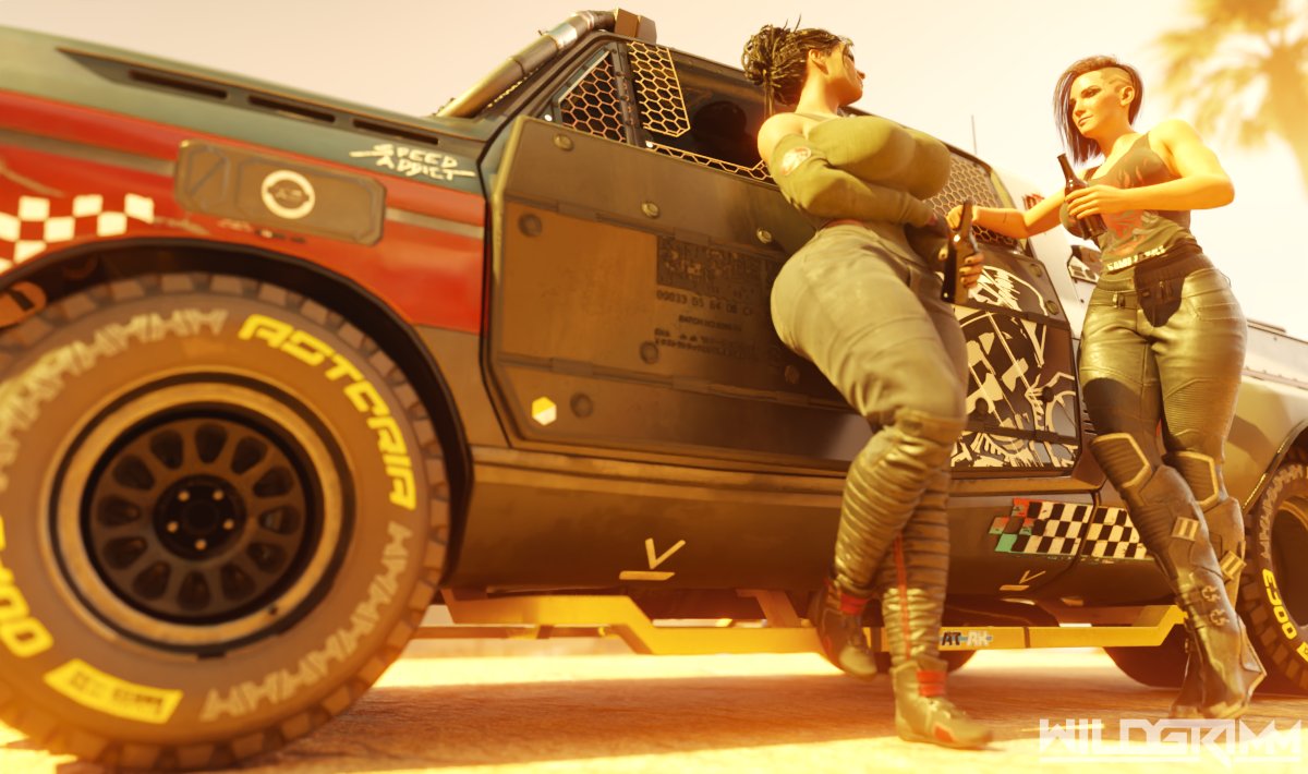 Panam Palmer (Cd Projekt Red) Rule 34 Image