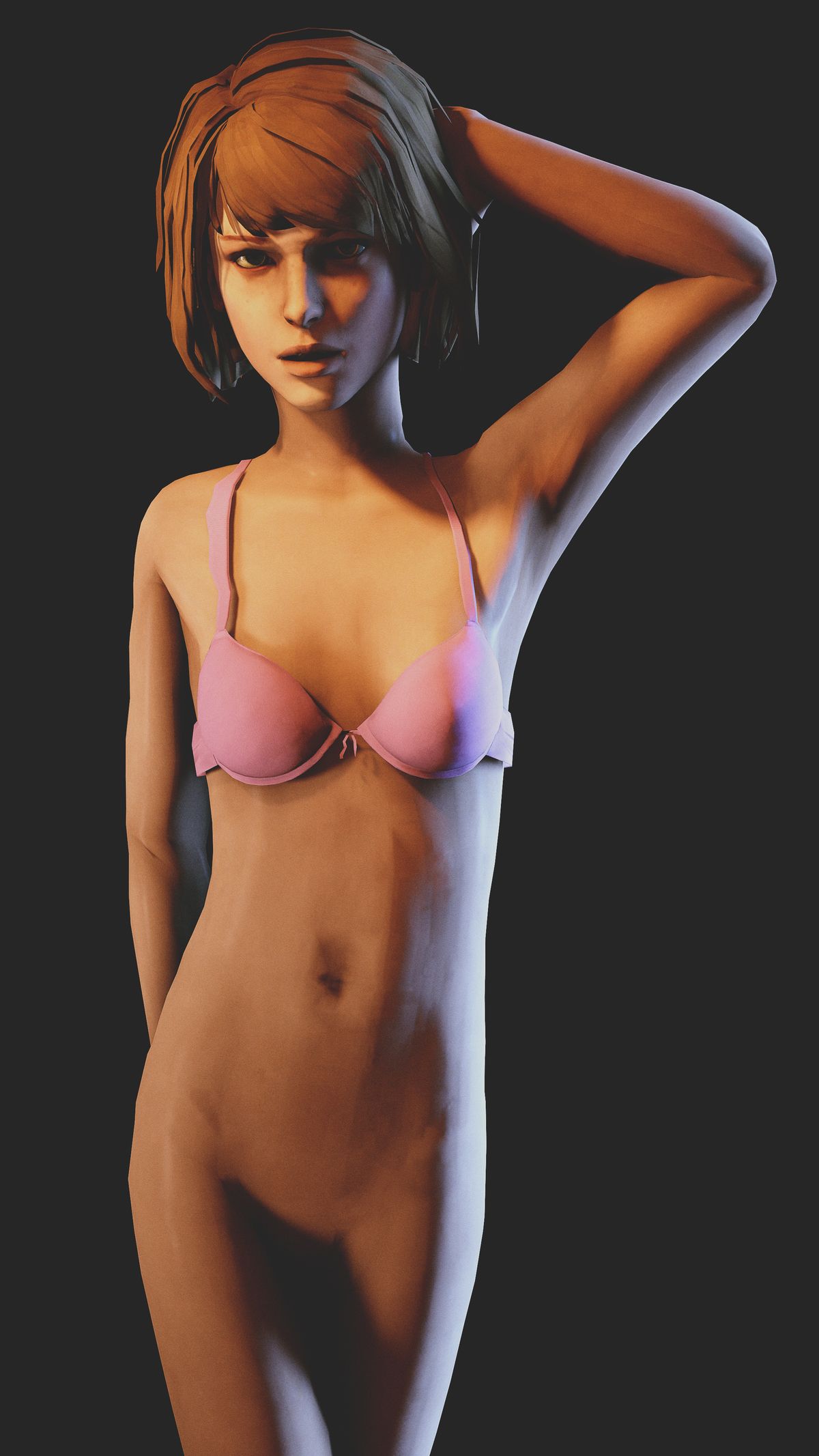 3d, ashmount, bra, clothed, female, life is strange, max caulfield, no penetration, no sex, school, solo, solo female, student, teacher, teenager