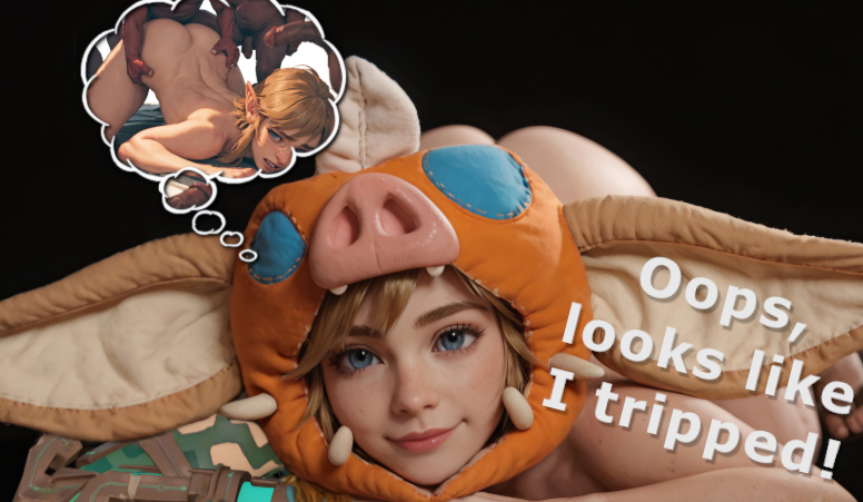 3d ai_assisted anal ass ass_up bokoblin daydream doggy_style femboy gangbang hdregrets interspecies link link_(breath_of_the_wild) monster monster_rape nude presenting rape text the_legend_of_zelda tomgirl