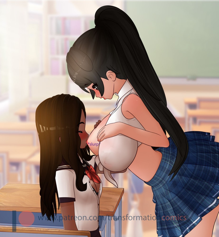 2girls 3d 3d_(artwork) areolae artist_request big_ass big_butt black_hair breast_grab breast_size_difference breast_squeeze breast_sucking breastfeeding breasts brown_eyes brown_hair brown_skin bubble_butt butt cleavage cosplay curvy curvy_female curvy_milf dark-skinned_female enjoying female female_only hand_on_breast huge_breasts interracial large_breasts lesbian long_hair looking_at_another milf milf_love_young_woman miniskirt nipple_suck nipples one_breast_out patreon patreon_username presenting_breasts roleplay school school_uniform schoolgirl skirt small_breasts smaller_female suckling taller_female taller_woman teacher teacher_and_student thick_thighs thin_female transformation_comics_(artist) voluptuous voluptuous_female woman_sucking_breast young_woman young_woman_and_milf yuri