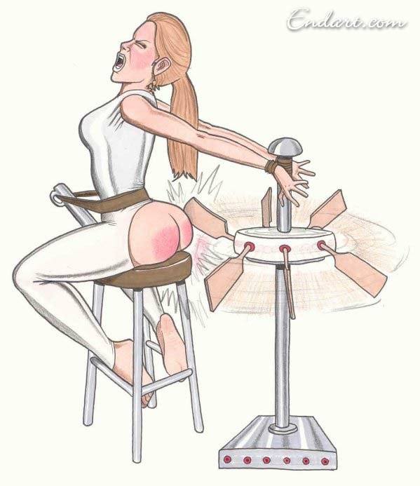 endart restrained spanked spanking spanking_machine