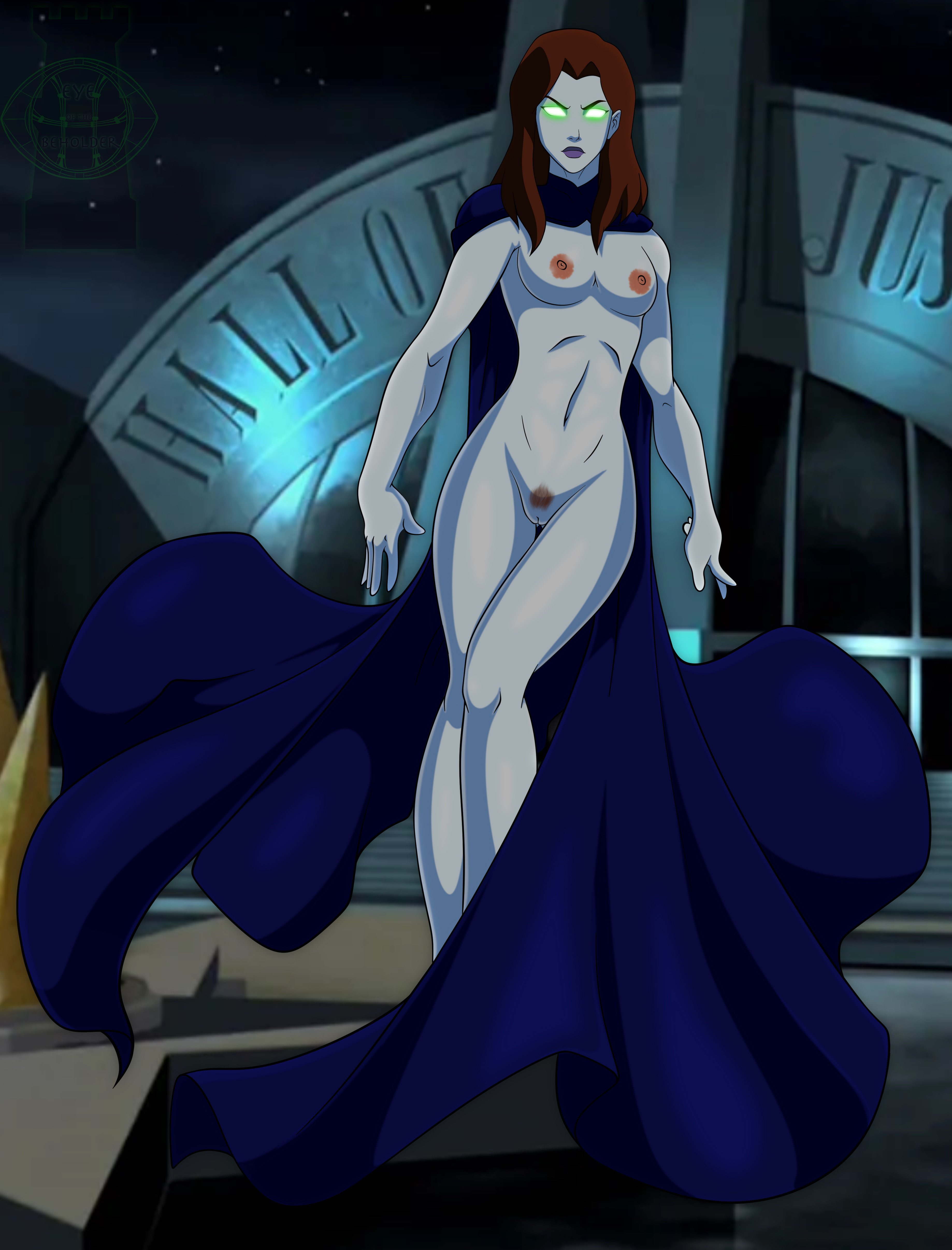 1girls, 2d, alien, alien girl, alien look like human, alien only, cape, casual, clothing, dc, dc comics, eye of the beholder, female, female only, miss martian, outerwear, pale skin, solo, solo female, tagme, white skin, white-skinned female, young justice, young justice: phantoms
