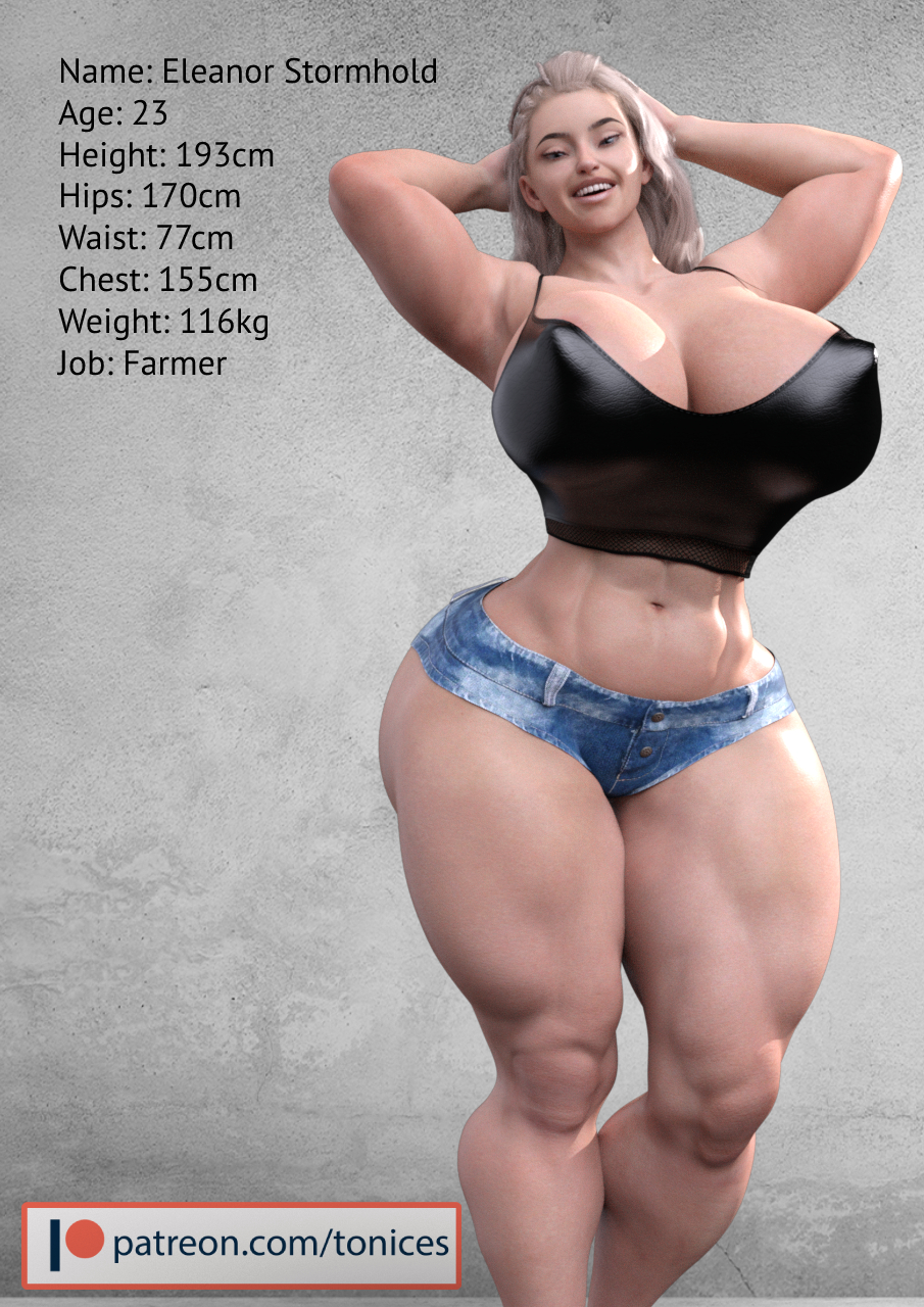 1girls 3d athletic athletic_female big_ass big_breasts big_butt bimbo blonde_hair breasts busty cleavage curvaceous curvy eleanor_stormhold female female_only fit fit_female giantess hips hourglass_figure huge_ass huge_breasts human large_ass large_breasts legs light-skinned_female light_skin lips muscular original original_character tall thick thick_legs thick_thighs thighs tonices top_heavy upper_body viking voluptuous wide_hips