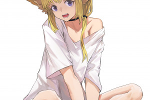 blonde_hair kemono_jihen kon_(kemono_jihen) tagme