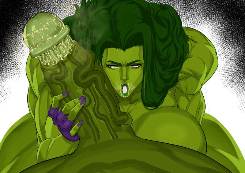 1girls, big breasts, big penis, breasts, cousins, cyberboi, erection, extreme muscles, eye contact, female, female focus, fingerless gloves, giant breasts, giant penis, gigantic penis, gloves, grabbing penis, green body, green eyes, green hair, green skin, green-skinned female, green-skinned male, gritted teeth, huge breasts, huge cock, hulk, hulk (series), incest, lips, long hair, male, male pov, marvel, marvel comics, monster cock, muscles, muscular, muscular female, muscular thighs, musk, musky cock, nude, nude female, painted nails, penis, pov, she-hulk, simple background, smegma, smegma on face, thick thighs, thunder thighs, veiny penis