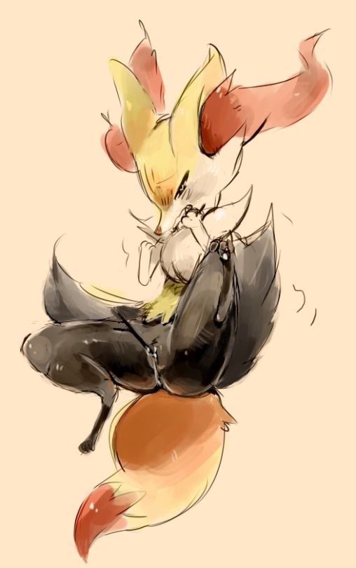 1girls 2019 anthro braixen color digital_drawing_(artwork) digital_media_(artwork) female female_only furry masturbating masturbation nintendo pkbunny pkrabbithole pokémon_(species) pokemon pokemon_(species) psibunny pussy pussy_juice stick thick_thighs trembling twitching