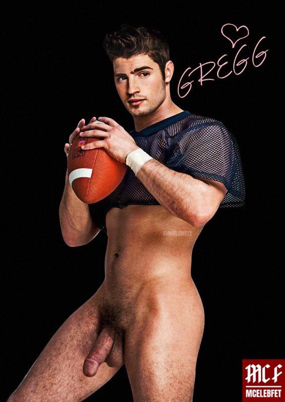 actor bottomless celebrity crop_top flaccid flaccid_penis football gregg_sulkin male male_only mcelebfet mesh_top muscles muscular muscular_male posing real_person