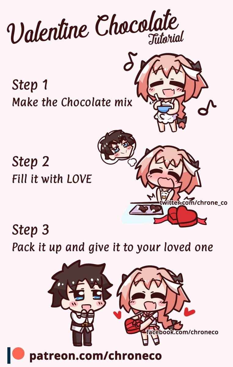 astolfo_(fate) bakery chroneco cum_in_food cute erection erection_under_clothes fate_(series) femboy food gay heart masturbation pink_hair tagme trap valentine's_day